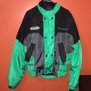 Kawasaki Green Riding Jacket Unisex